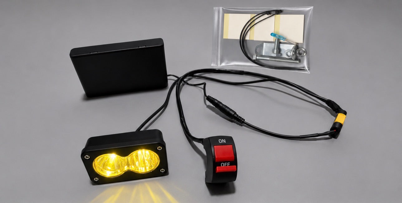 Battery Power Baha Lights With Switches